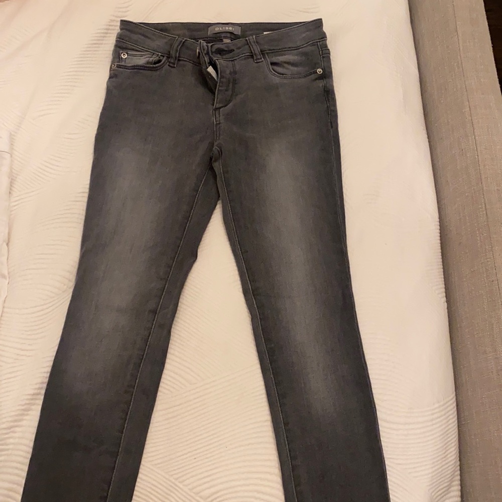 Kids DL1961 Gray-Wash Jeans